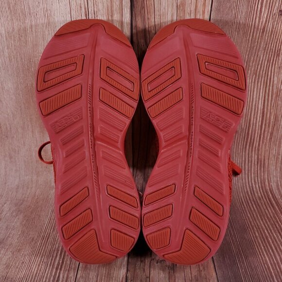 APL Womens Size 6.5 Techloom Phantom Red Knit Lace Up Running Shoes - Picture 13 of 14